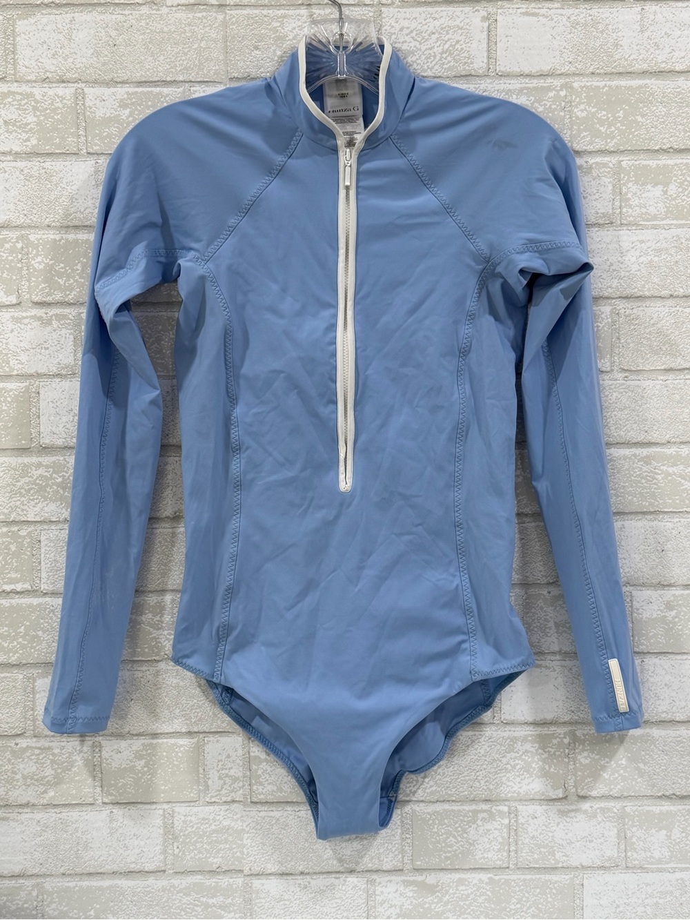 HUNZA G Tyra Upf 50+ One Piece in Cornflower - Size - Medium